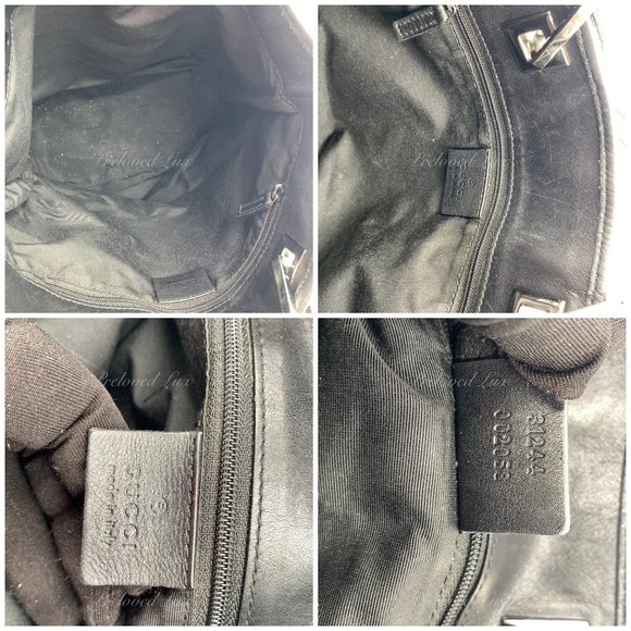 Authentic Gucci Monogram Bucket Shoulder Bag - Picture 11 of 13